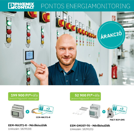 Phoenix Contact - Energiamérők akciója